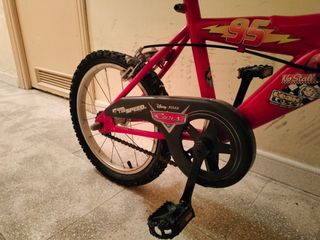 Bicicleta niño Rayo McQueen 7 años