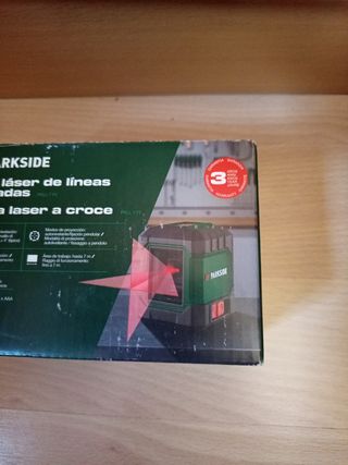 Nivel láser Parkside - líneas cruzadas