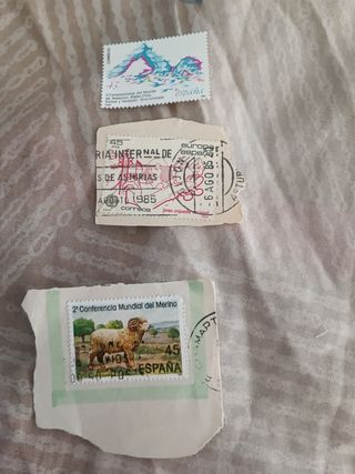 Sellos España 45 ptas - Años 80