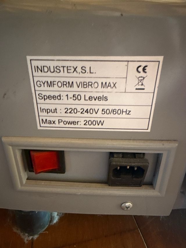 Vibromax Gym Vibro Max Plataforma Vibratoria