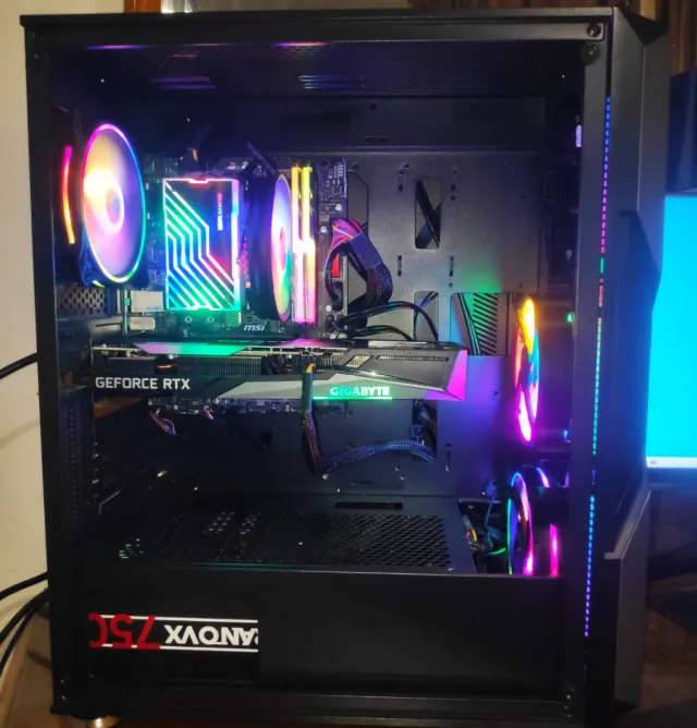 PC I7 9700K, 16GB, RTX 3060 12GB