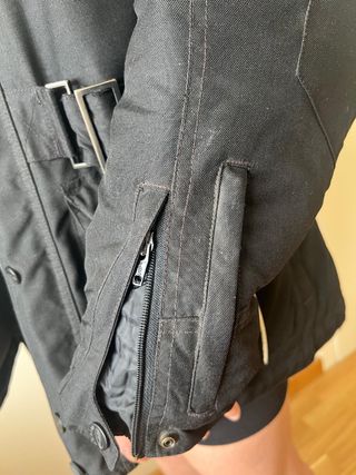 Chaqueta moto MTECH negra