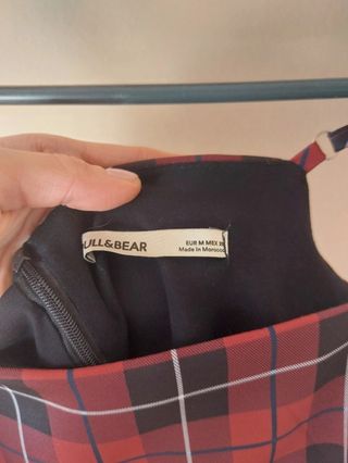 Vestito a quadri punk