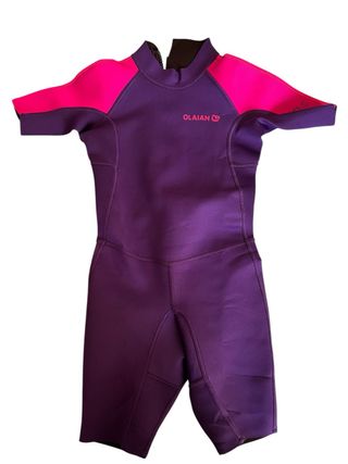 Muta subacquea bimba Olaian - viola