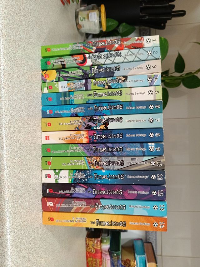 Colección de los Futbolísimos del 1 al 14