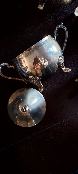 Servizio da caffè in peltro