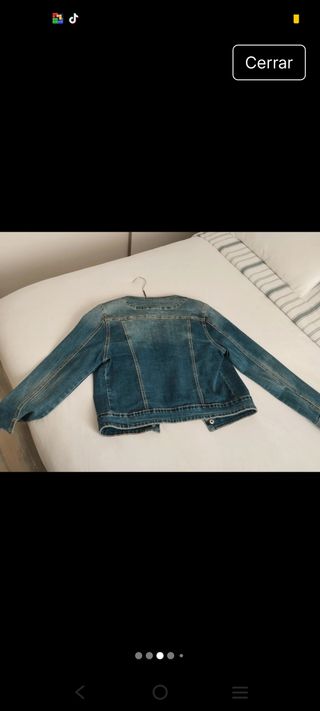 Cazadora vaquera mujer talla L