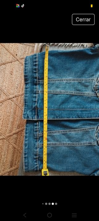 Cazadora vaquera mujer talla L