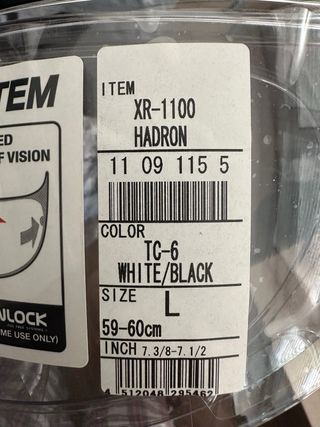 Viseras para casco Shoei XR-1100