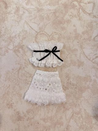 Abito Blythe: Top e gonna pizzo