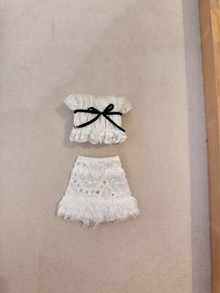 Abito Blythe: Top e gonna pizzo