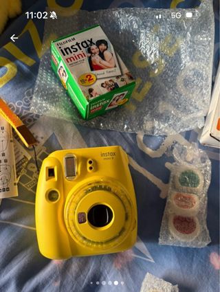 instax mini 9 Amarilla - Cámara instantánea