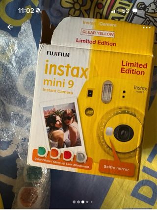 instax mini 9 Amarilla - Cámara instantánea