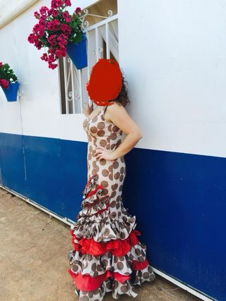 Traje Flamenca mujer. Talla 40 a 44