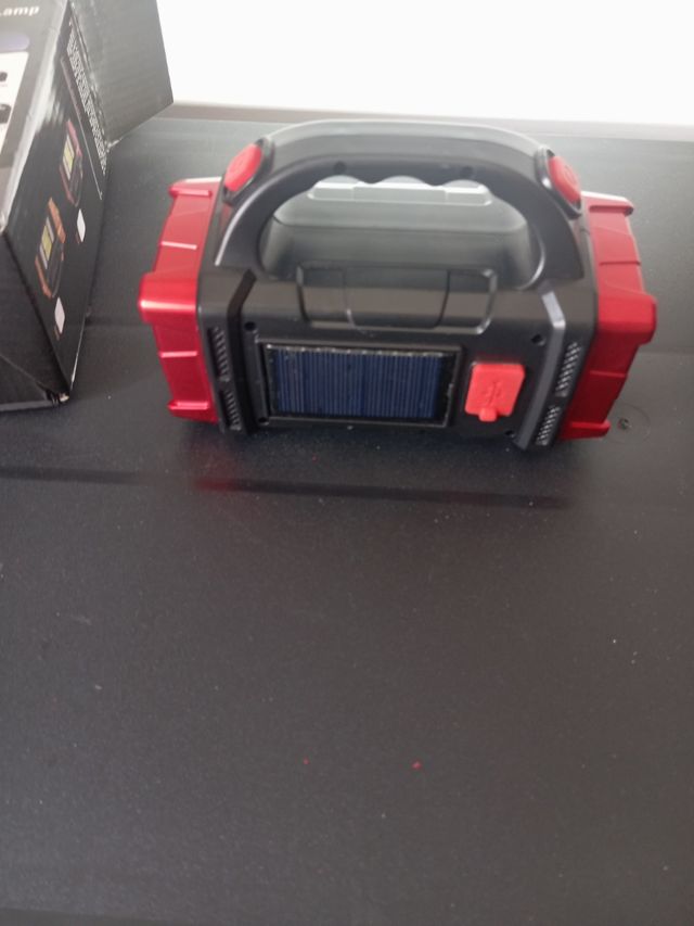 Literna solar recargable usb