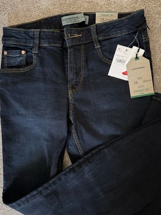 Vaqueros talla 38 - Azul marino