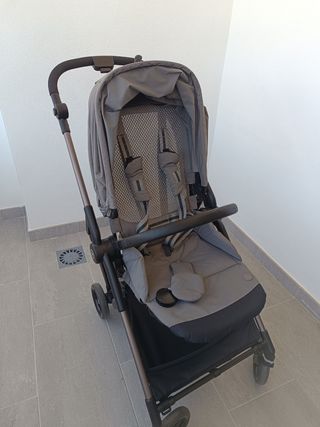 Cybex Melio + capazo Cot gris