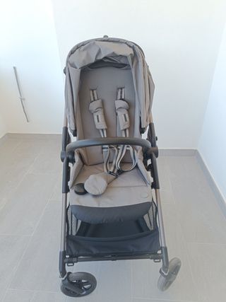Cybex Melio + capazo Cot gris