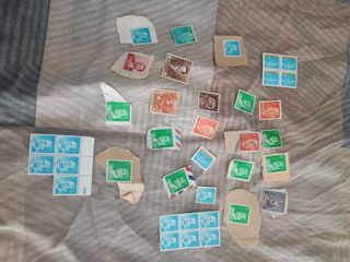 Sellos España 1 pta - Coleccion