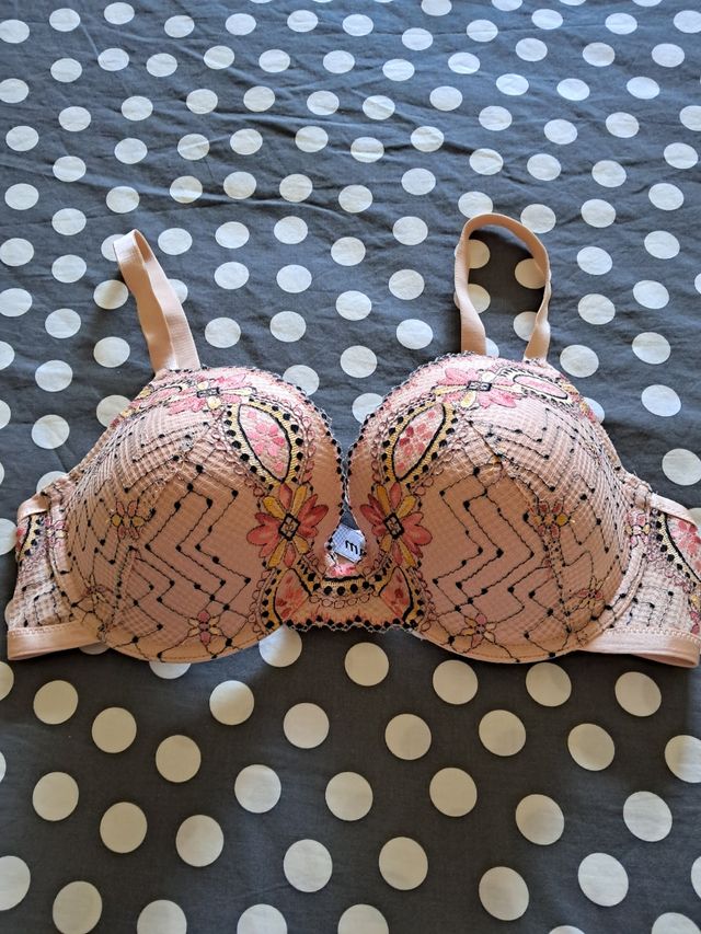 Conjunto Sujetador Etam 95E rosa