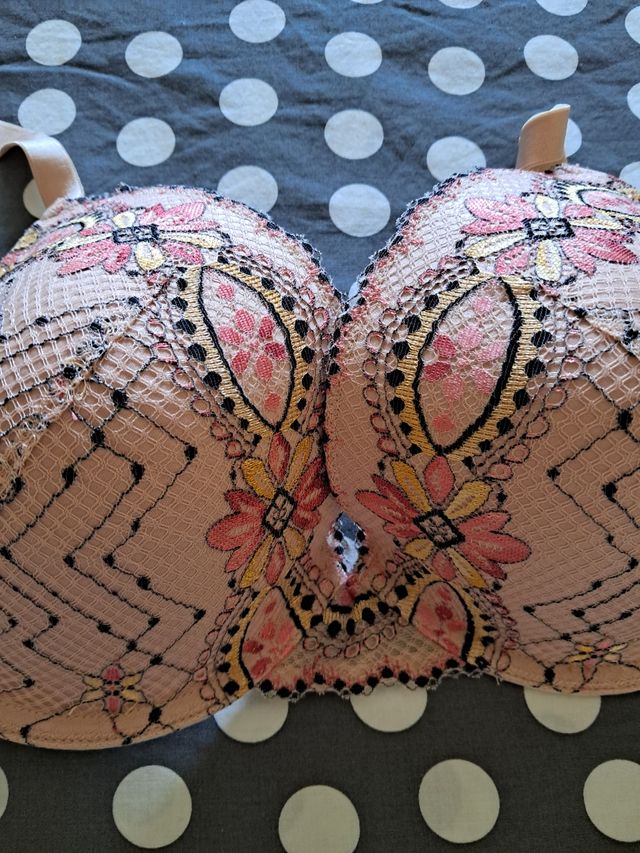 Conjunto Sujetador Etam 95E rosa