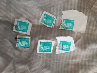 Sellos España 4 ptas - 6 unidades