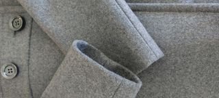 Abrigo gris talla 40 - nuevo