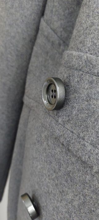 Abrigo gris talla 40 - nuevo