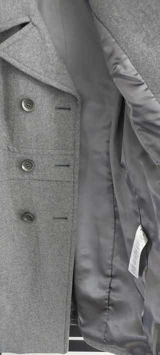 Abrigo gris talla 40 - nuevo