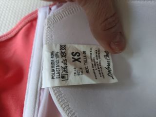 Bikini Dolores Cortés premamá T-XS rosa