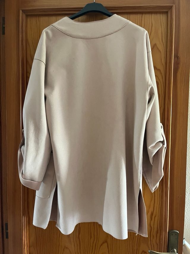 Chaqueta Pull&Bear beige - Talla 6