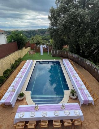 Alquiler mesas y sillas para evento