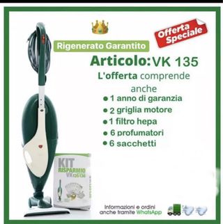 Aspirapolvere VK135 rigenerato