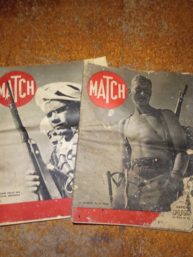 Revista Match WWII (2 ejemplares)