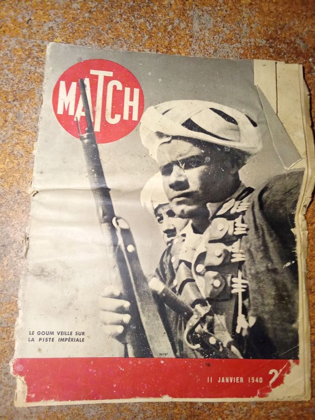 Revista Match WWII (2 ejemplares)