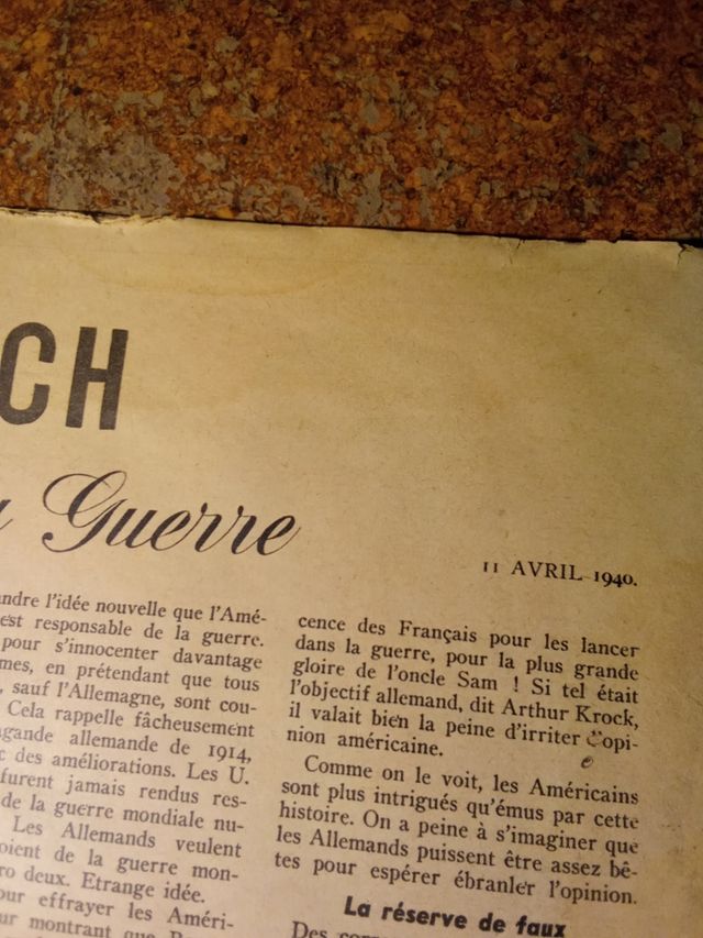 Revista Match WWII (2 ejemplares)