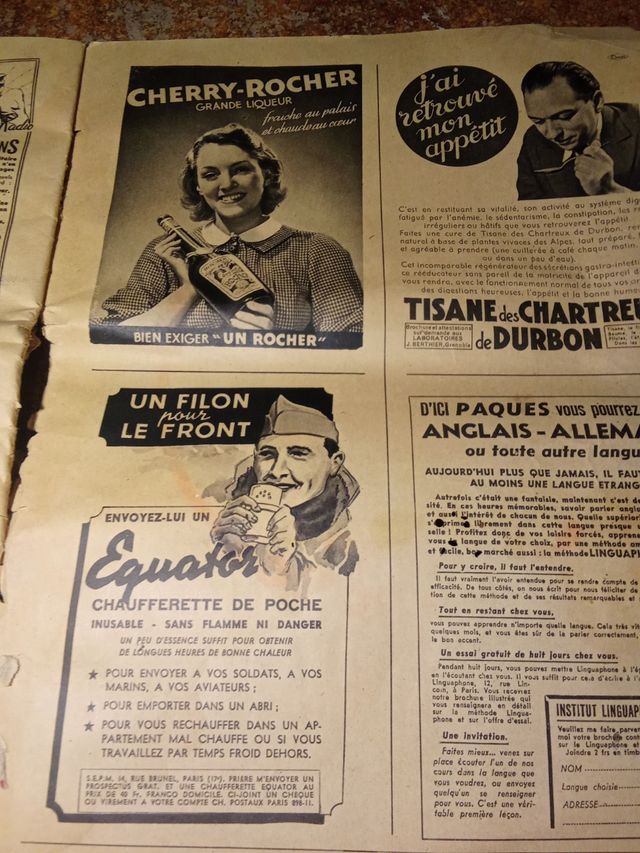 Revista Match WWII (2 ejemplares)