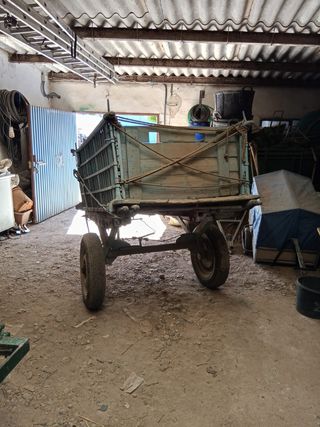 Carro antiguo de labranza