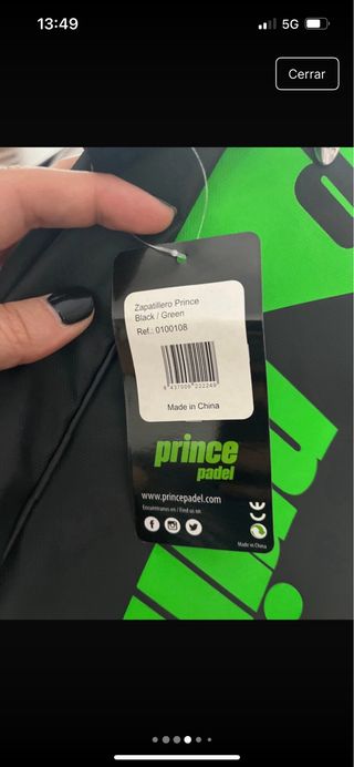 Paletero Prince: Bolso padel