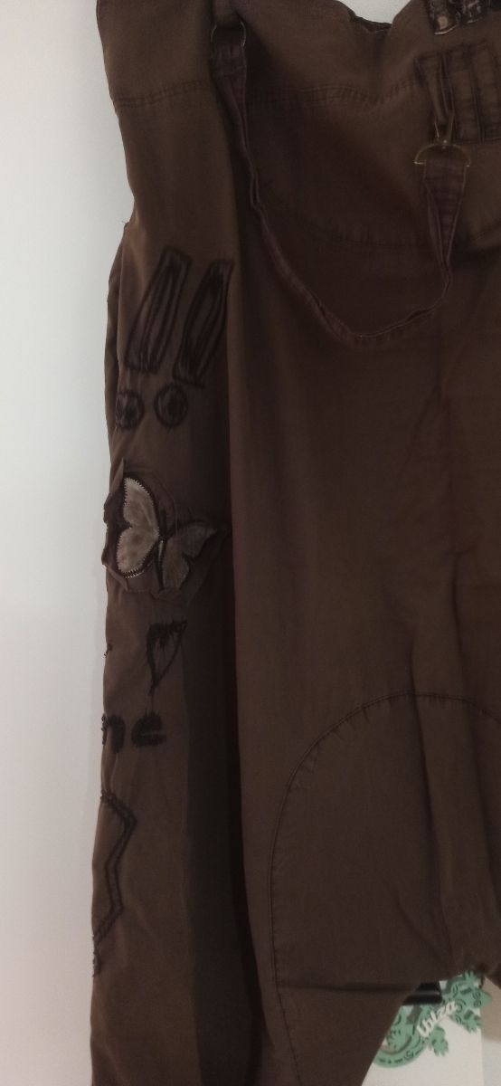 Pantalón bombacho verde oliva