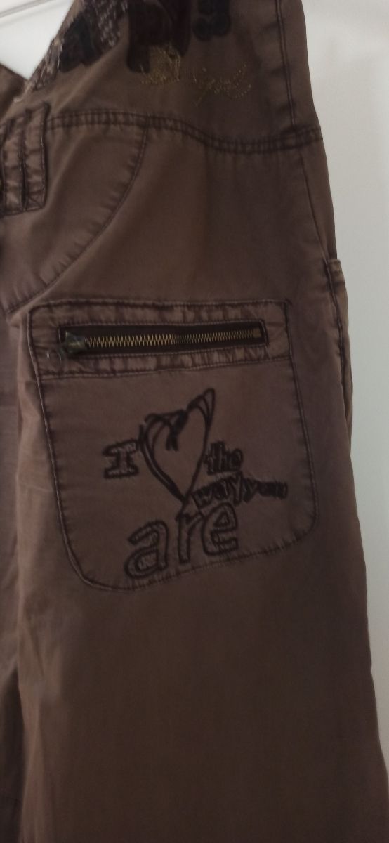 Pantalón bombacho verde oliva