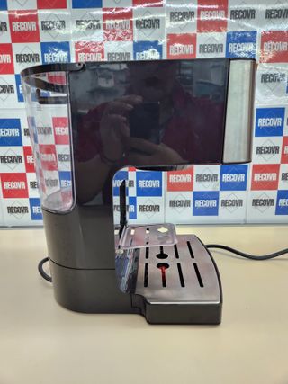 ✅ Cafetera espresso 15 bares espumador y depósito de leche, pantalla LCD, bomba italiana, Precalentamiento rápido, Thermoblock, Barista Express, Café en polvo o en cápsulas [4090SS] Sencor