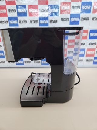 ✅ Cafetera espresso 15 bares espumador y depósito de leche, pantalla LCD, bomba italiana, Precalentamiento rápido, Thermoblock, Barista Express, Café en polvo o en cápsulas [4090SS] Sencor