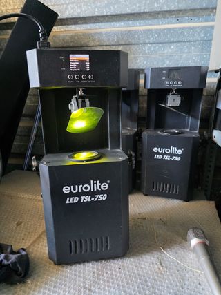 2 x Eurolite LED TSL-750 luces Escan