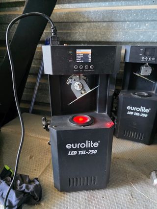 2 x Eurolite LED TSL-750 luces Escan
