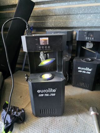 2 x Eurolite LED TSL-750 luces Escan