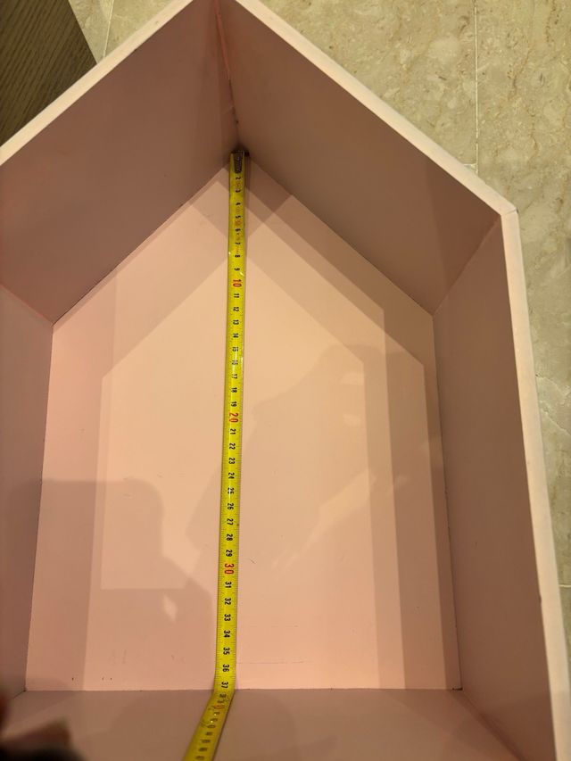 Estantería infantil rosa - Madera