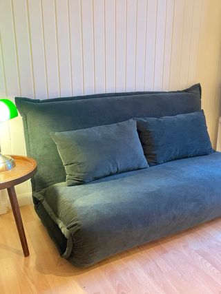 Sofá cama Maisons Du Monde - Verde oliva