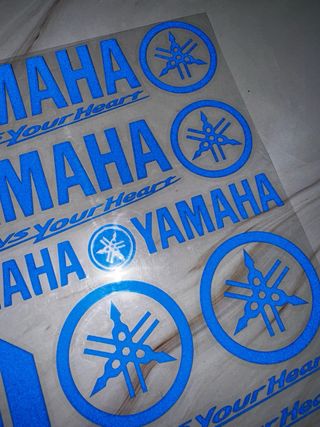 KIT PEGATINAS VINILO MOTO YAMAHA YZF WRF MT07 DT 