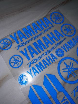 KIT PEGATINAS VINILO MOTO YAMAHA YZF WRF MT07 DT 
